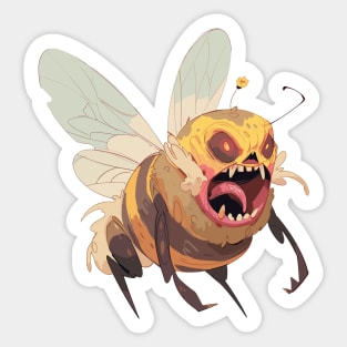 Halloween Zombee - Spooky Month Monster Sticker